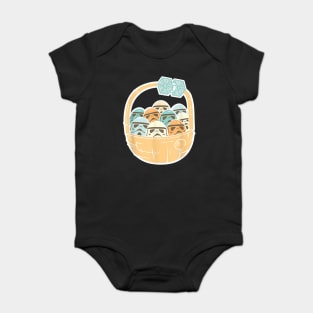 Easter Basket TIE Fighter Baby Bodysuit